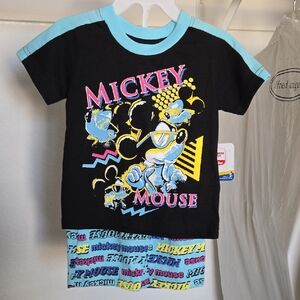 Mickey Mouse Graphic Toddler 2-Piece Set